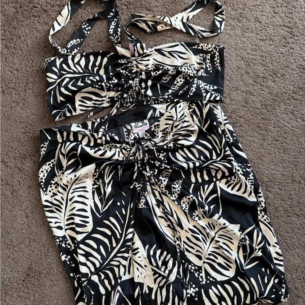 Target Future Collective x Alani Noelle Satin Two-Piece Set